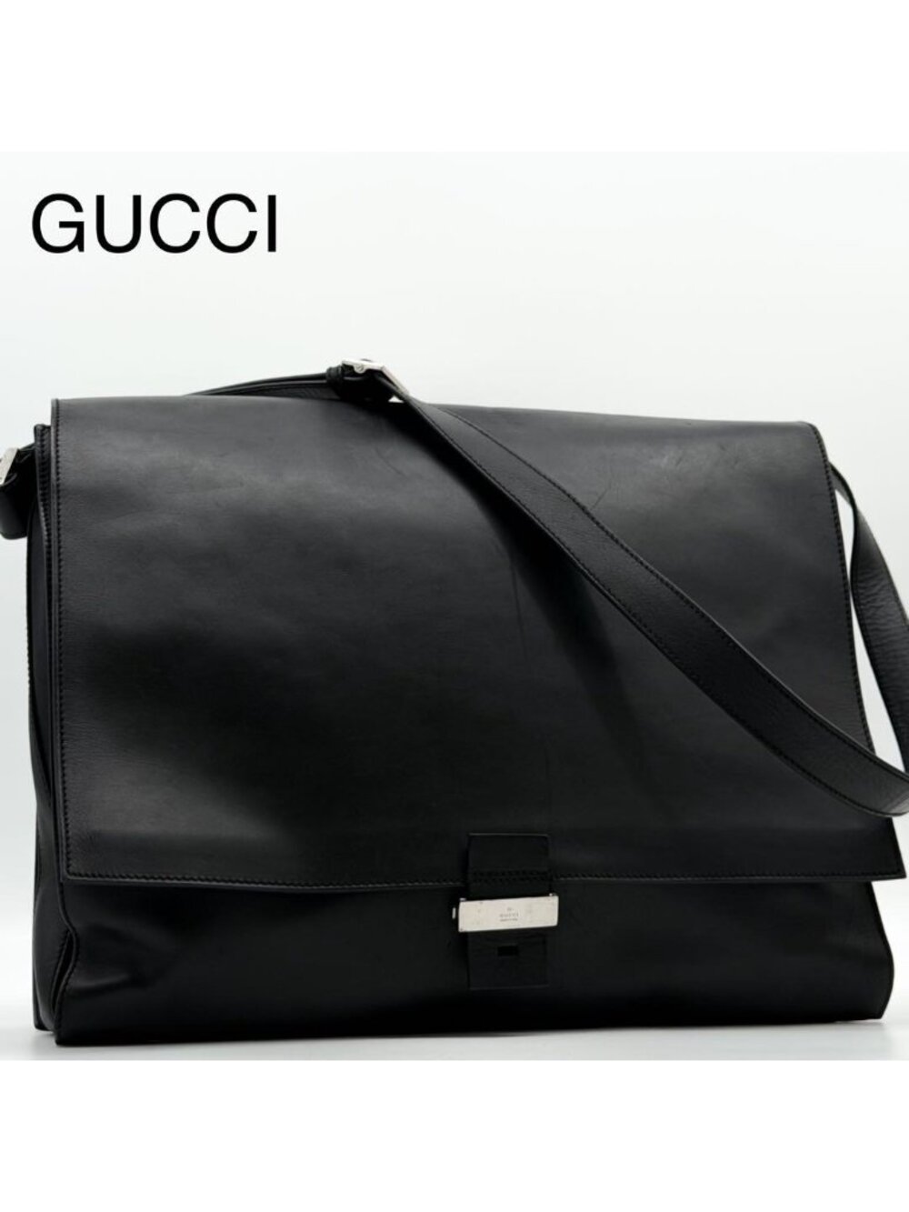Gucci Tom Ford Era Shoulder Bag Leather Vintage Flap